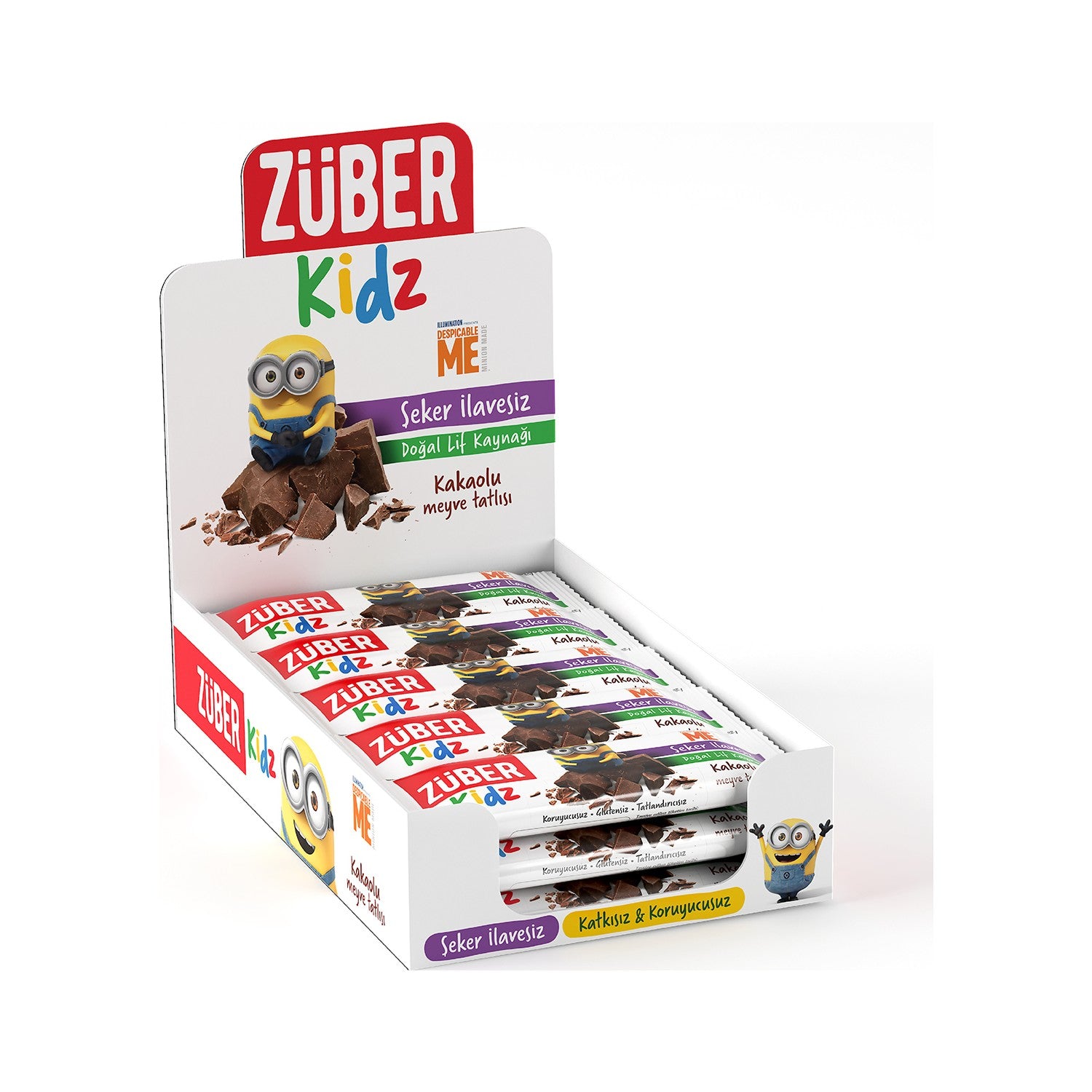 Zuber Kidz - Cacao 16 Stuks