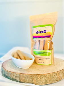 Gekoo Organic Whole Wheat Grissini with Capia Pepper-Vegan