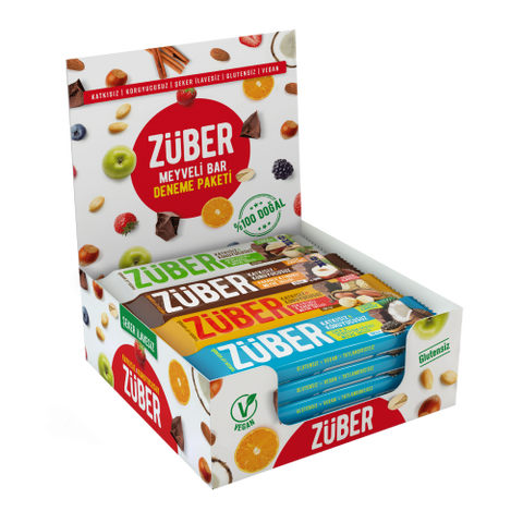 Zuber Fruitreep- Mix Pakket 12 stuks